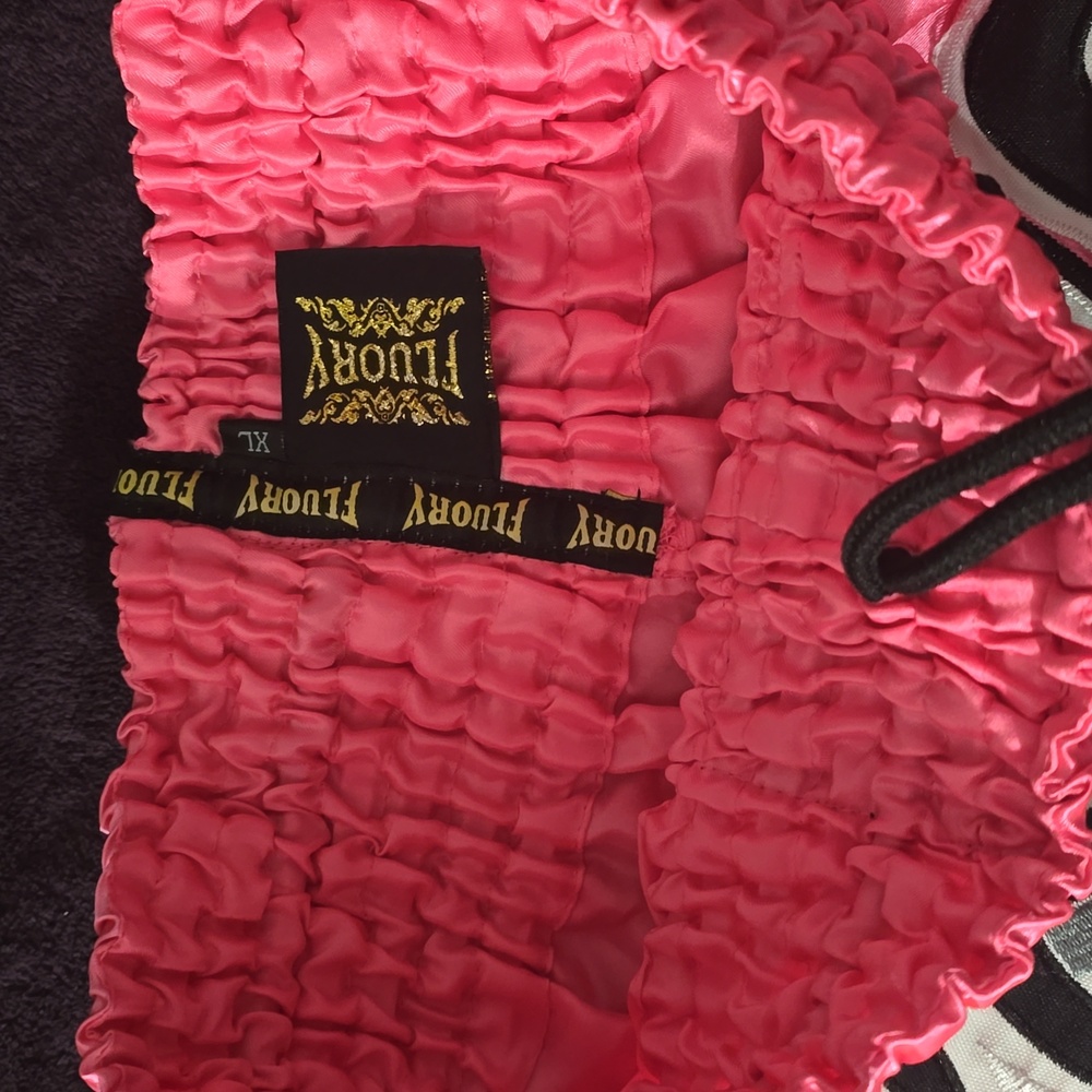 Fluory Pink Athletic Shorts - Picture 3 of 3
